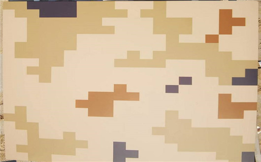 定西荒漠迷彩漆喷涂